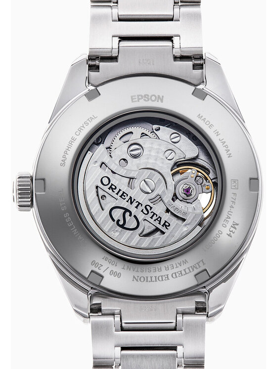 Orient Star Orient Star Zegarek RE-BY0009A00B Srebrny