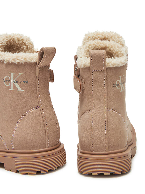 Calvin Klein Jeans Calvin Klein Jeans Zimske čizme Lace-Up Bootie V1A5-81011-1628 Ružičasta