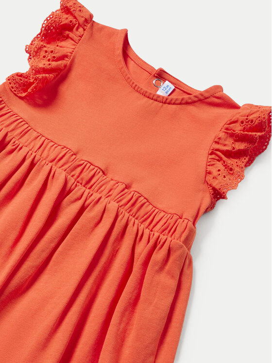 Mayoral Mayoral Vasarinė suknelė 1919 Oranžinė Regular Fit