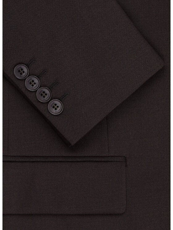 Pako Lorente Pako Lorente Garnitur P25WF-4X-008 Brązowy Super Slim Fit