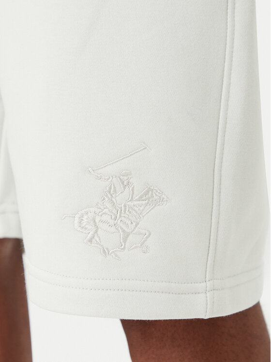 Beverly Hills Polo Club Beverly Hills Polo Club Szorty sportowe M6339B Szary jasny Regular Fit