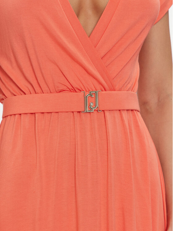 Liu Jo Liu Jo Igapäevane kleit VA4112 JS360 Oranž Regular Fit