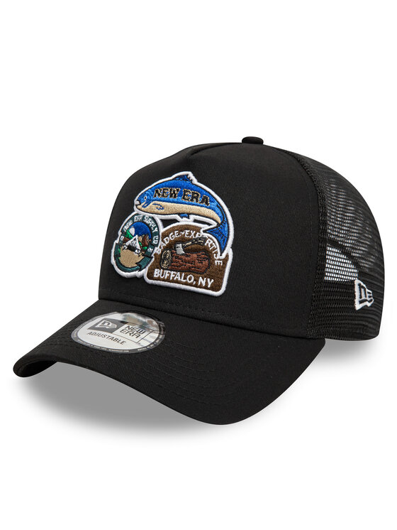 New Era Cappellino Outdoor Patch 60595307 Nero, taglia : OS