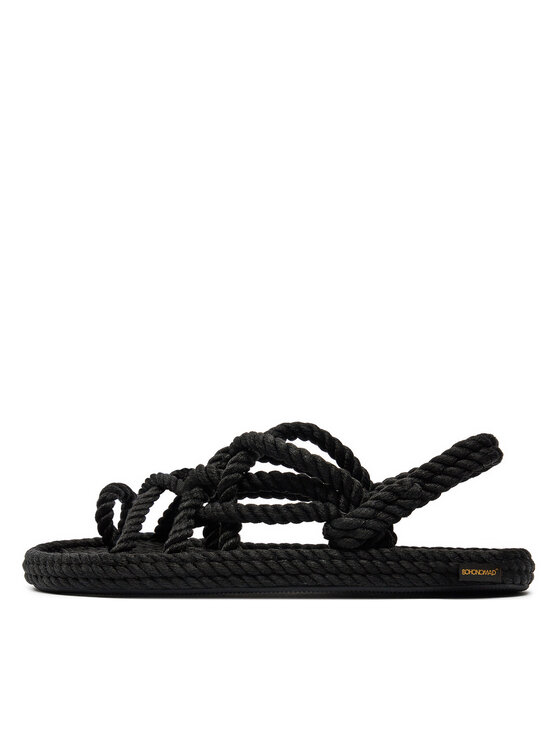 Bohonomad Bohonomad Espadrile Cape Point CPT.0020.WRS Negru