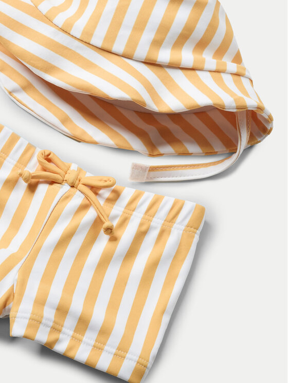 Mayoral Mayoral T-särgi ja ujumispükste komplekt 1620 Kollane Regular Fit