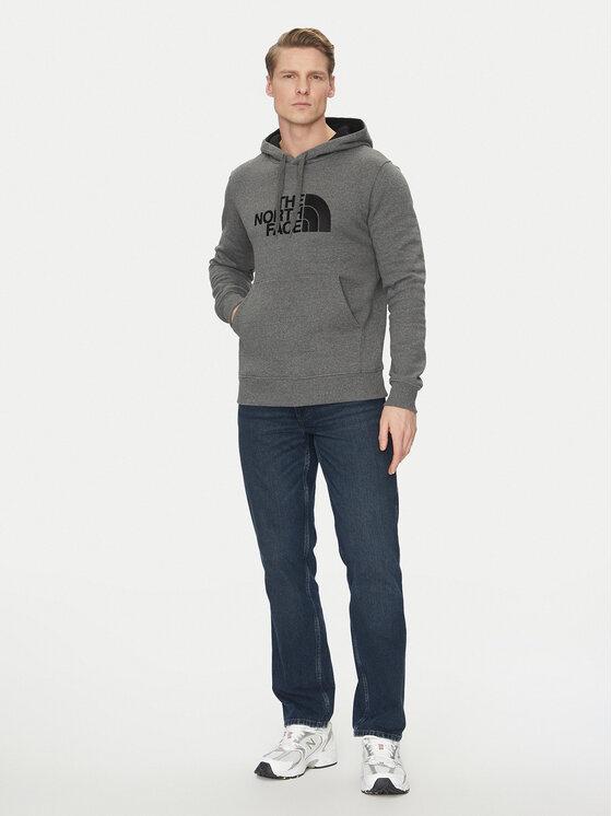 The North Face The North Face Bluza Drew Peak Pul Hoodie NF00AHJY Szary Regular Fit