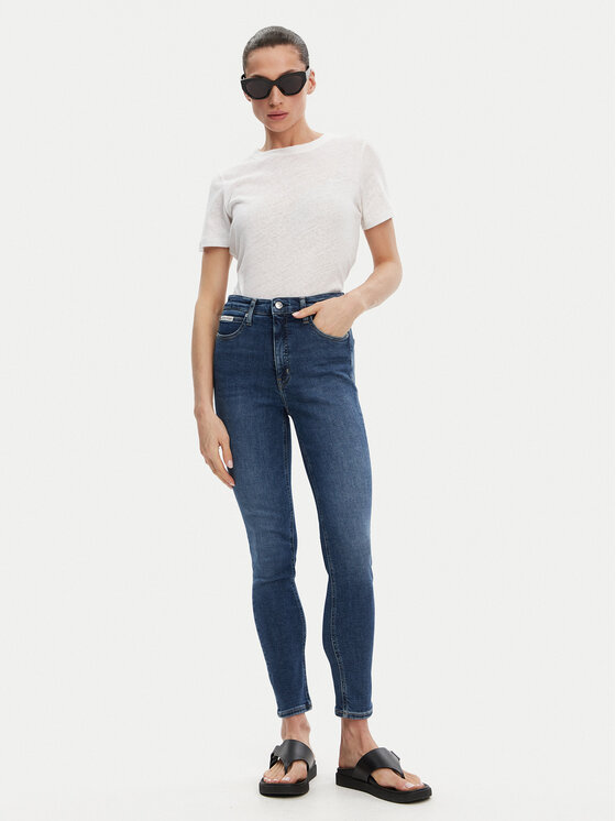 Calvin Klein Calvin Klein T-Shirt K20K208248 Bílá Relaxed Fit