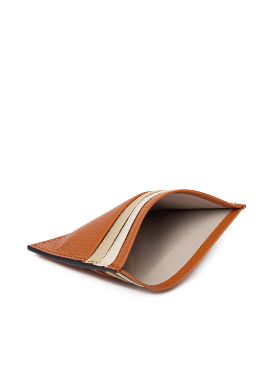 Coccinelle Coccinelle Etui za kreditne kartice M10 Metallic Tri Color E2 M10 12 95 01 Rjava