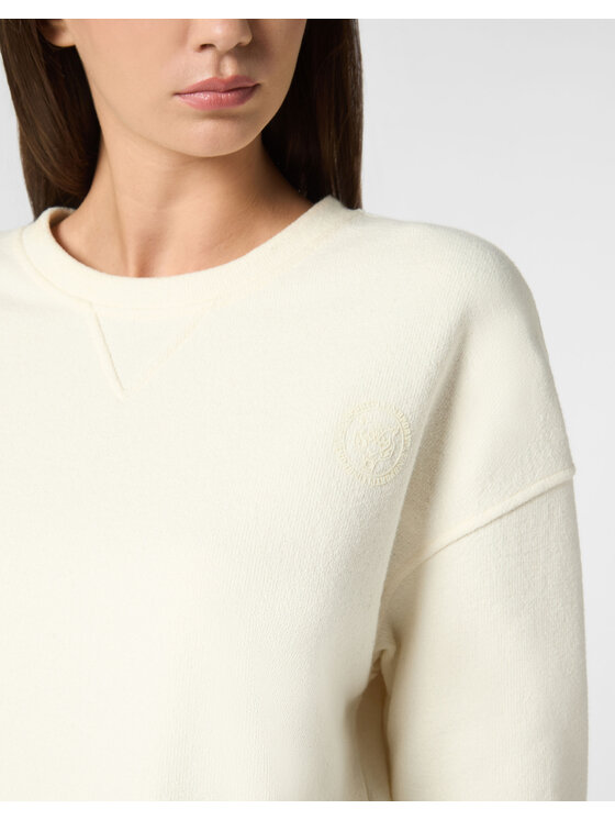 Plein Sport Plein Sport Longsleeve 22959 Bianco Regular Fit