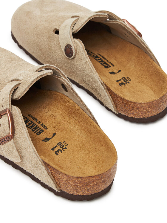 Birkenstock Birkenstock Šľapky Boston Kids 1027875 Béžová