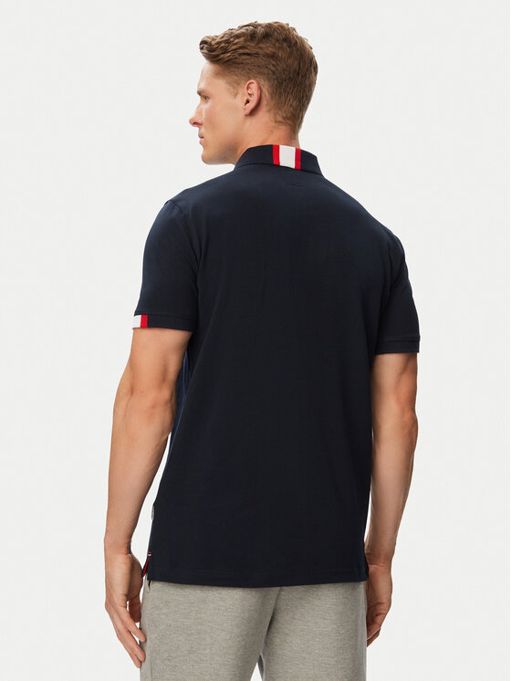 Beverly Hills Polo Club Beverly Hills Polo Club Polo P-SS26M-P2770 Σκούρο μπλε Regular Fit