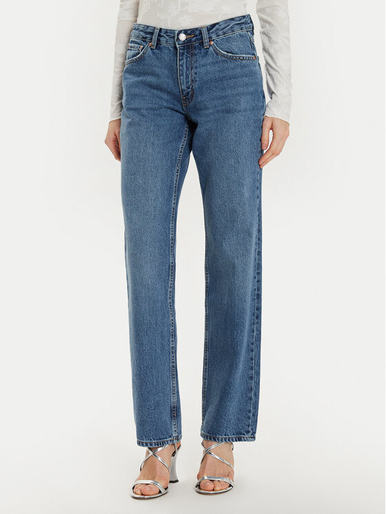Gina Tricot Gina Tricot Blugi 21489 Bleumarin Straight Fit