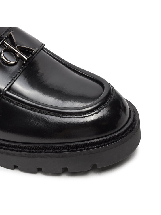 Calvin Klein Jeans Calvin Klein Jeans Loaferice Combat Loafer Mg Mtl YW0YW01503 Crna