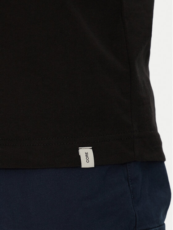 Jack&Jones Jack&Jones Majica Recharge 12274716 Črna Relaxed Fit