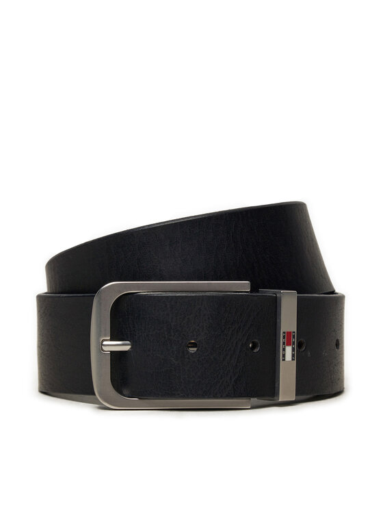Tommy Jeans Tommy Jeans Pánský pásek Elevated AM0AM12646 Tmavomodrá