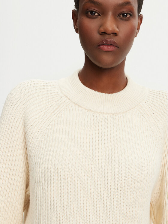 AMI PARIS AMI PARIS Sweater FKS024.KN0031 Ekru Regular Fit