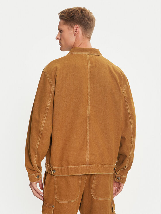 Mustang Mustang Jeansová bunda Monowi 1015543 Hnědá Loose Fit