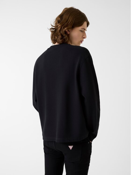 Guess Jeans Guess Jeans T-Shirt 180378 Černá Classic Fit