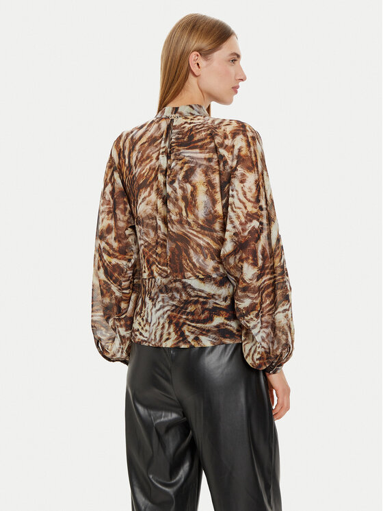 Liu Jo Liu Jo Блуза WF4151 T4184 Кафяв Regular Fit