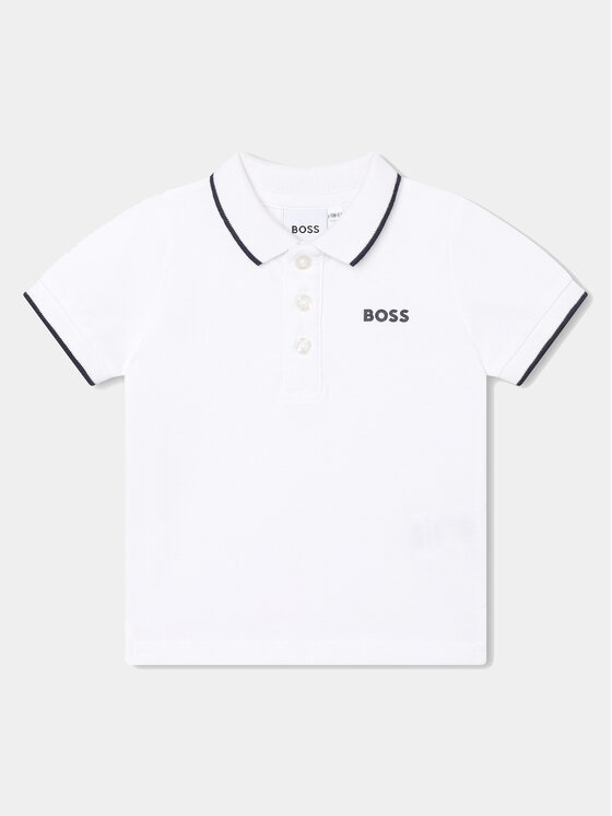 Boss Polo J05P13 M Balts Regular Fit