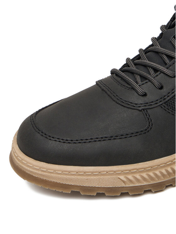 Rieker Rieker Sneakersy 37004-00 Czarny