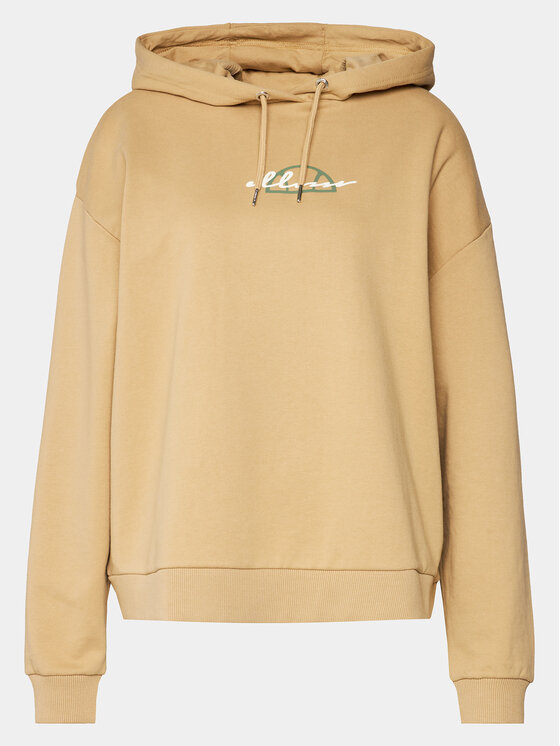 Ellesse Ellesse Majica dugih rukava Olinta Oh Hoody SGQ16967 Smeđa Regular Fit