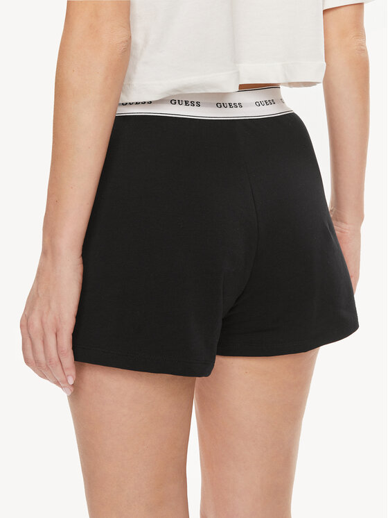 Guess Guess Pyžamové šortky O4GD02 KBS91 Čierna Loose Fit