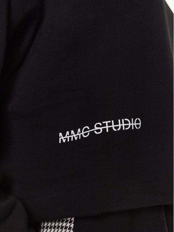 MMC Studio MMC Studio Світшот Lucco Чорний Relaxed Fit