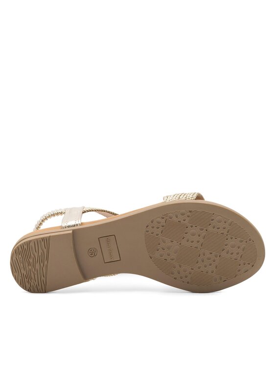 Clara Barson Clara Barson Sandalen CASSIE WS120703-01 Goldfarben