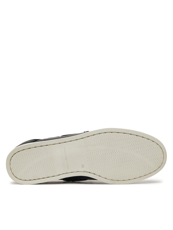 Tommy Hilfiger Tommy Hilfiger Félcipő Th Boat Shoe Core Lth FM0FM05569 Sötétkék