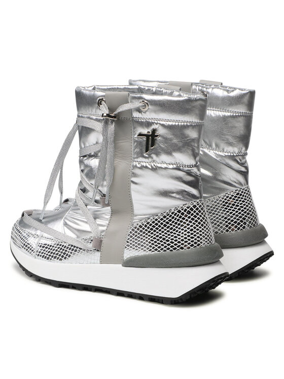 Togoshi Togoshi Botine TG-18-07-000394 Argintiu