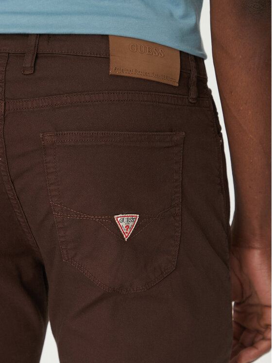 Guess Guess Παντελόνι υφασμάτινο M5RAS2 WGXW1 Regular Fit