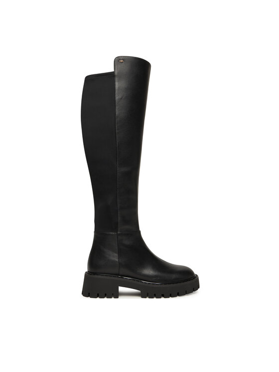 MICHAEL Michael Kors MICHAEL Michael Kors Visoki Škornji Asher 40F4ASFB8L Črna
