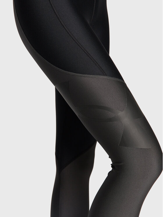 Under Armour Under Armour Legginsy HeatGear® Ankle 1373936 Czarny Slim Fit