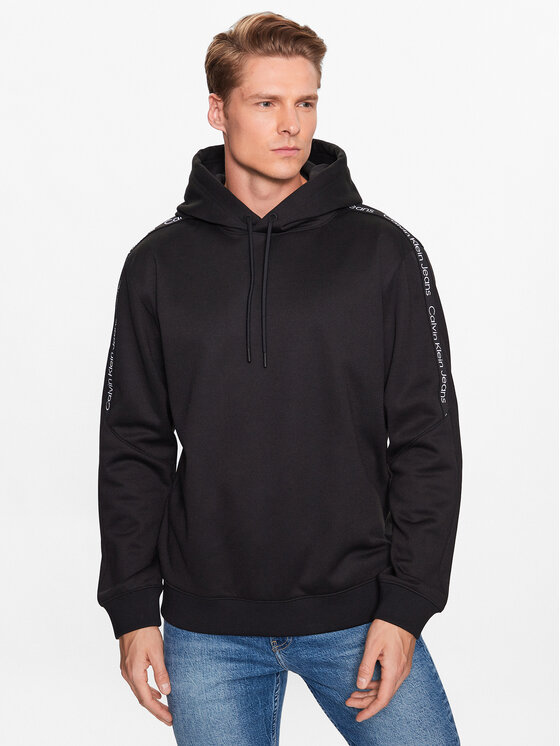 Calvin Klein Jeans Calvin Klein Jeans Džemperis J30J323429 Juoda Regular Fit
