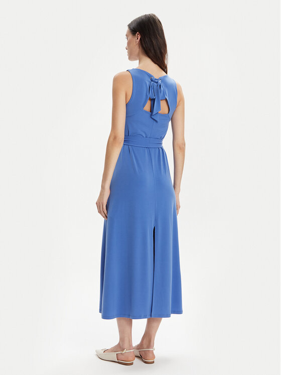 Marella Marella Koktejlové šaty Eracle 2413621054 Modrá Regular Fit