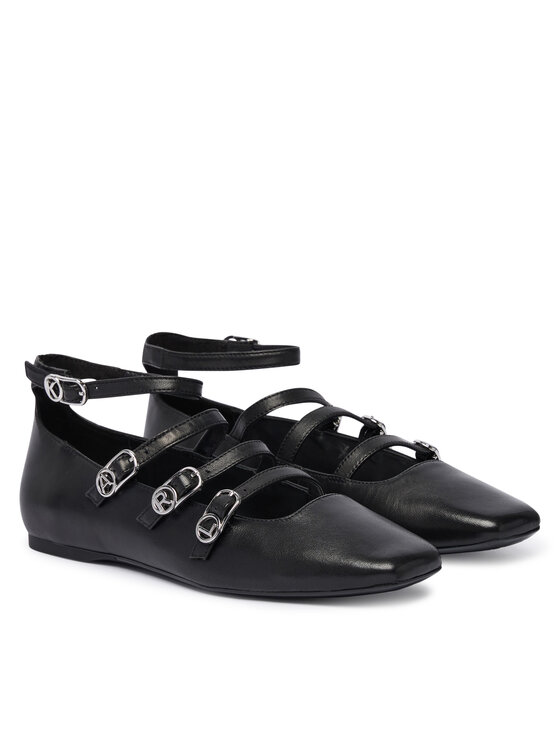 KARL LAGERFELD KARL LAGERFELD Baleríny Konnie KL40195 Černá