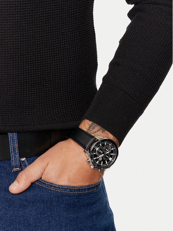 Casio Casio Zegarek Edifice EFV-620L-1AVUEF Czarny
