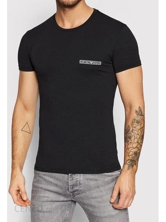 Emporio Armani Emporio Armani T-Shirt 111035 1A729 00020 Černá Slim Fit