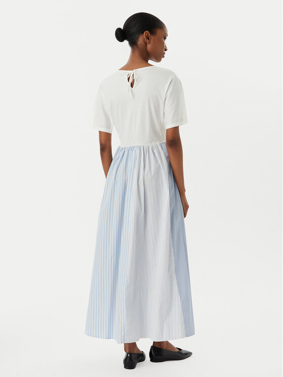Weekend Max Mara Weekend Max Mara Haljina za svaki dan Brozno 2515621082 Bijela Relaxed Fit