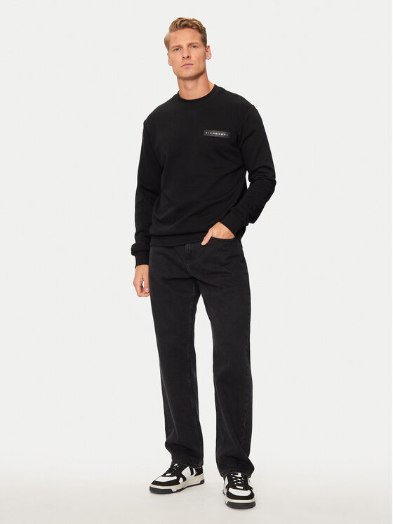 Richmond X Richmond X Felpa UMA24135FE Nero Regular Fit