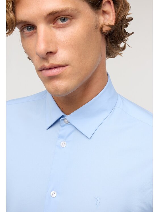 Trussardi Trussardi Koszula 5004N000052N004 Turkusowy Regular Fit