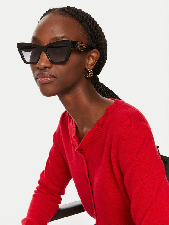 Salvatore Ferragamo Salvatore Ferragamo Okulary przeciwsłoneczne SF1081SE 001 Czarny