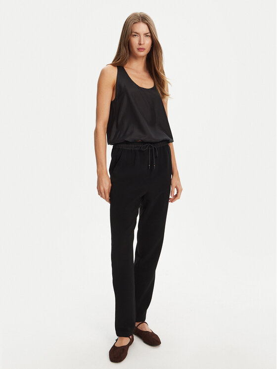 Marella Marella Spodnie dresowe Abitata 2513131045 Czarny Regular Fit