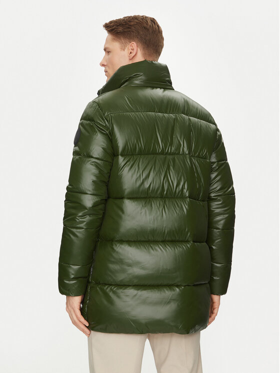 Save The Duck Save The Duck Télikabát D40292M LUCK19 Zöld Regular Fit