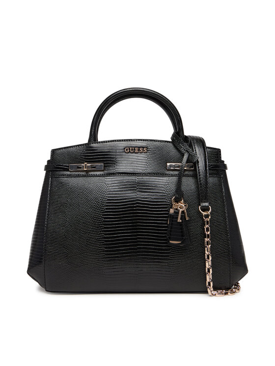 Guess Guess Дамска чанта Melinda HWKL99 33060 Черен