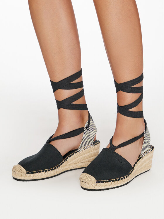 Gant Gant Espadryle Luliza Espandrille 28568593 Czarny