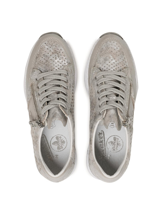 Rieker Rieker Sneakers N4327-80 Silberfarben