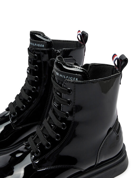Tommy Hilfiger Tommy Hilfiger Škornji T4A5-33588-0775999 Črna