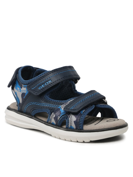 Geox Geox Sandały J Sandal Maratea Boy J15DRD01404C0693 D Granatowy
